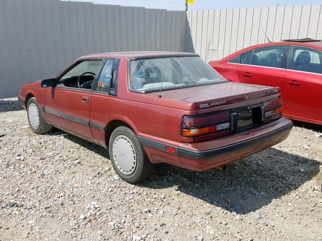 JN1PS24S9JW017302 - 1988 NISSAN 200SX MAROON photo 3