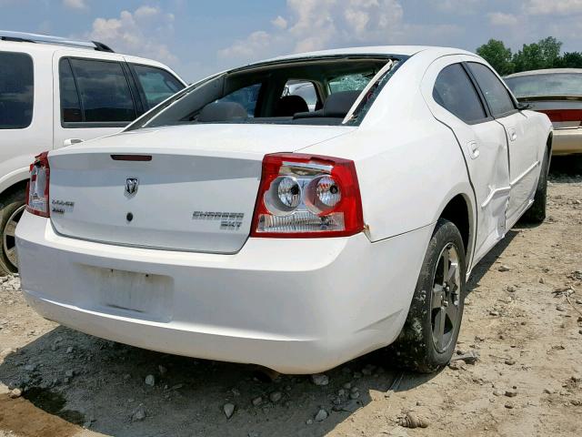 2B3CK3CV4AH300221 - 2010 DODGE CHARGER SX WHITE photo 4