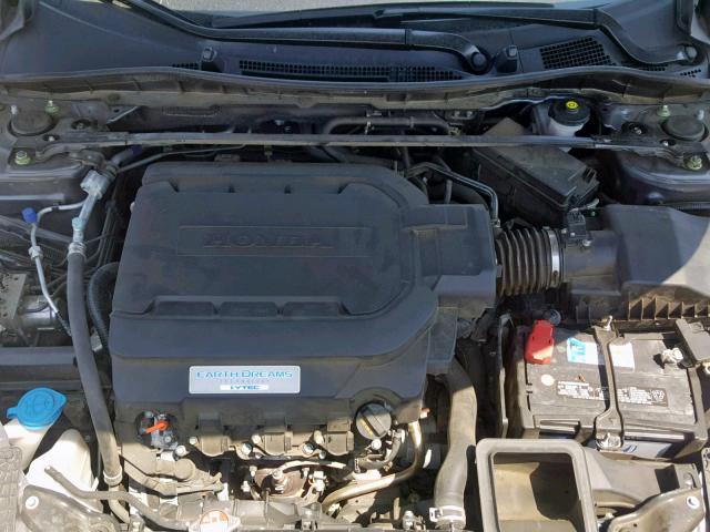 1HGCR3F87HA022327 - 2017 HONDA ACCORD EXL GRAY photo 7