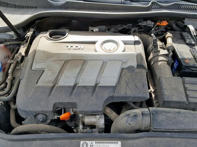 3VWRL7AJ1AM147762 - 2010 VOLKSWAGEN JETTA TDI SILVER photo 7