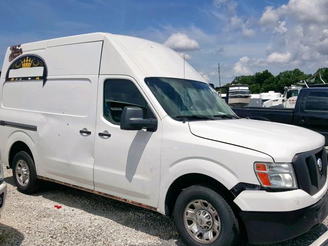 1N6BF0LX2CN115154 - 2012 NISSAN NV 2500 WHITE photo 1