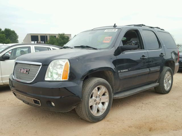 1GKFK13027J112703 - 2007 GMC YUKON BLACK photo 2