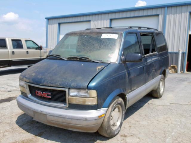 1GKEL19W8WB524105 - 1998 GMC SAFARI XT BLUE photo 2