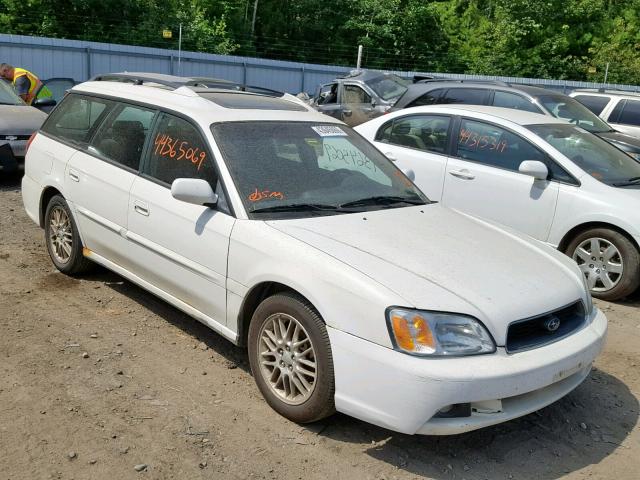 4S3BH625347301761 - 2004 SUBARU LEGACY L S WHITE photo 4