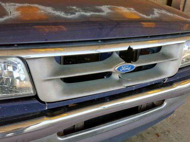 1FTCR14U3TPB46913 - 1996 FORD RANGER SUP BLUE photo 9