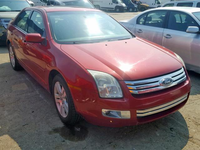 3FAHP08169R103499 - 2009 FORD FUSION SEL RED photo 1