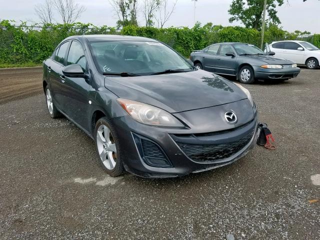 JM1BL1SF5A1274409 - 2010 MAZDA 3 I GRAY photo 1