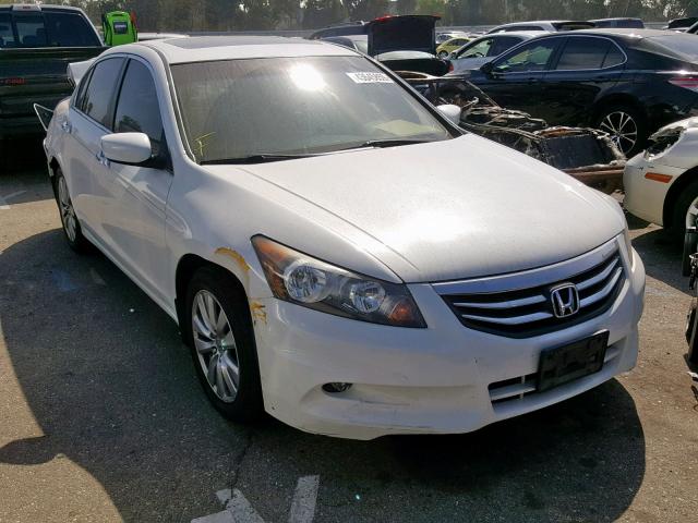 1HGCP3F88CA034212 - 2012 HONDA ACCORD EXL WHITE photo 1