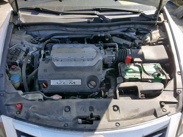 1HGCP3F88CA034212 - 2012 HONDA ACCORD EXL WHITE photo 7