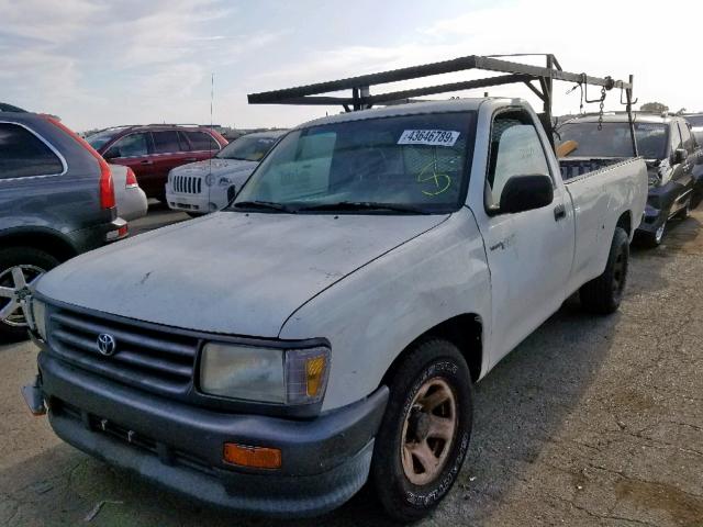 JT4UD10D7S0005696 - 1995 TOYOTA T100 WHITE photo 2