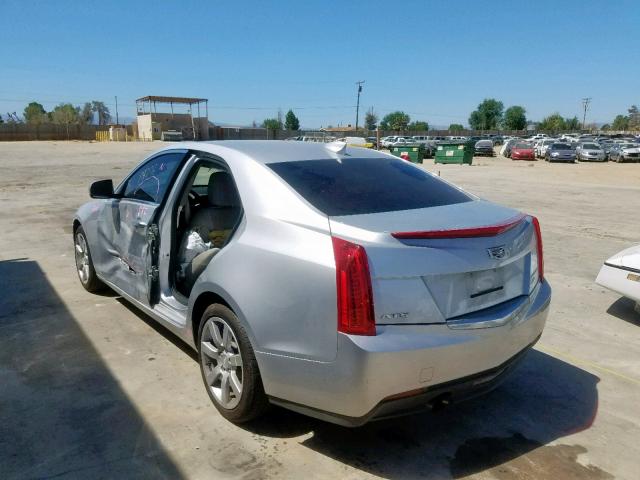 1G6AA5RA8F0111501 - 2015 CADILLAC ATS SILVER photo 3