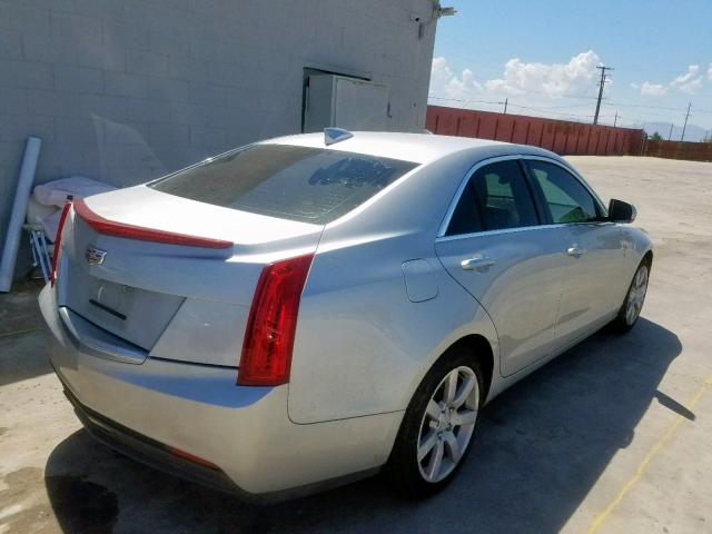 1G6AA5RA8F0111501 - 2015 CADILLAC ATS SILVER photo 4