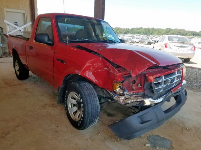 1FTYR10UX3PA29762 - 2003 FORD RANGER RED photo 1