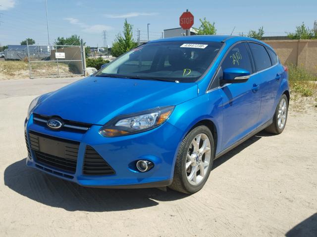 1FADP3N20DL131741 - 2013 FORD FOCUS TITA BLUE photo 2