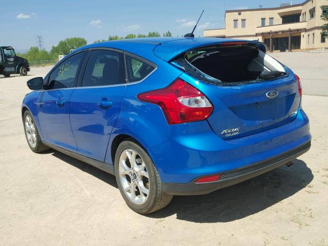 1FADP3N20DL131741 - 2013 FORD FOCUS TITA BLUE photo 3