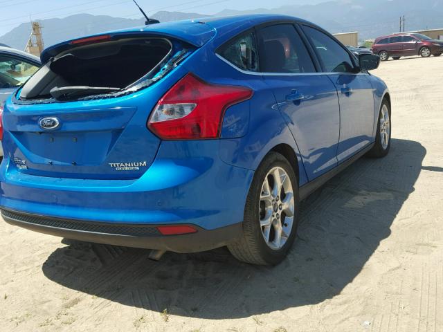 1FADP3N20DL131741 - 2013 FORD FOCUS TITA BLUE photo 4