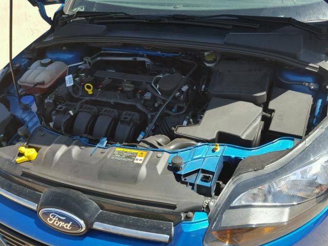 1FADP3N20DL131741 - 2013 FORD FOCUS TITA BLUE photo 7