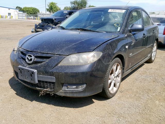 JM1BK324571722427 - 2007 MAZDA 3 S CHARCOAL photo 2