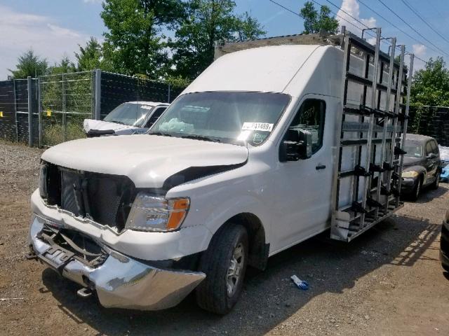 1N6AF0LY0DN104854 - 2013 NISSAN NV 2500 WHITE photo 2