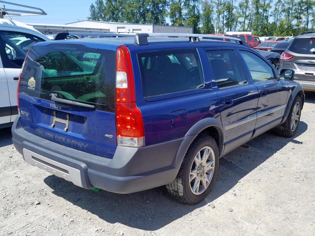 YV4SZ592361229272 - 2006 VOLVO XC70 BLUE photo 4