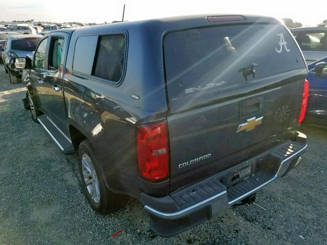 1GCGSBE35F1223709 - 2015 CHEVROLET COLORADO L CHARCOAL photo 3