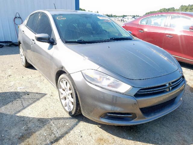 1C3CDFBA9DD143610 - 2013 DODGE DART SXT GRAY photo 1