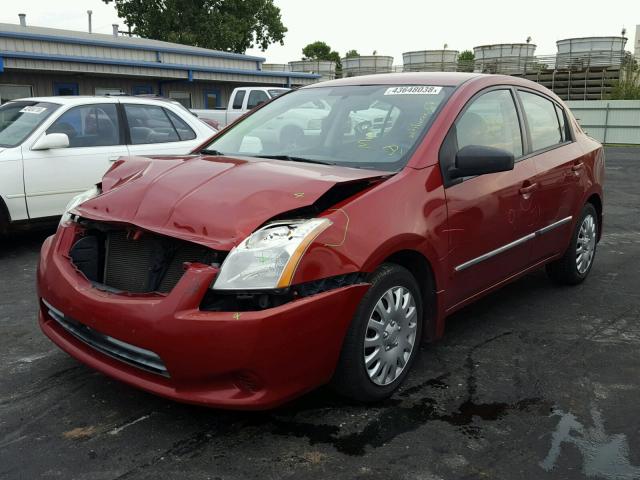 3N1AB6AP8BL607432 - 2011 NISSAN SENTRA 2.0 RED photo 2