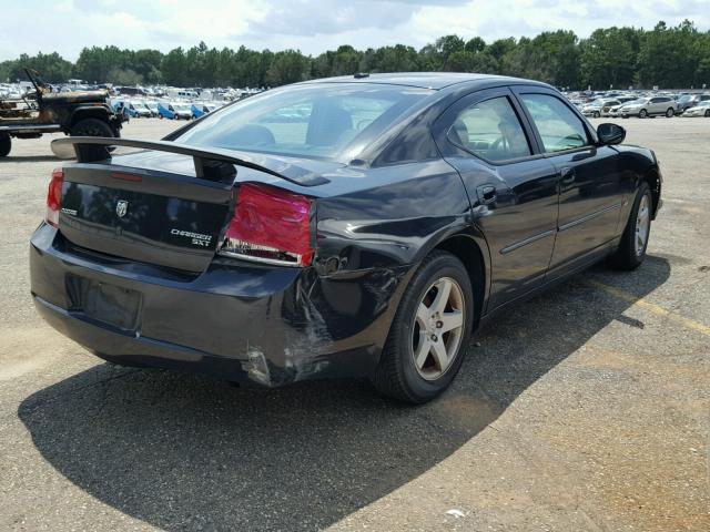 2B3CA3CV0AH245608 - 2010 DODGE CHARGER SX BLACK photo 4