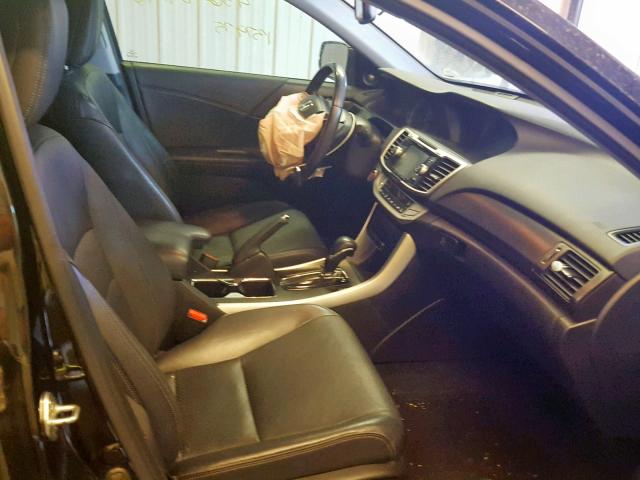 1HGCR2F88EA006918 - 2014 HONDA ACCORD EXL BLACK photo 5