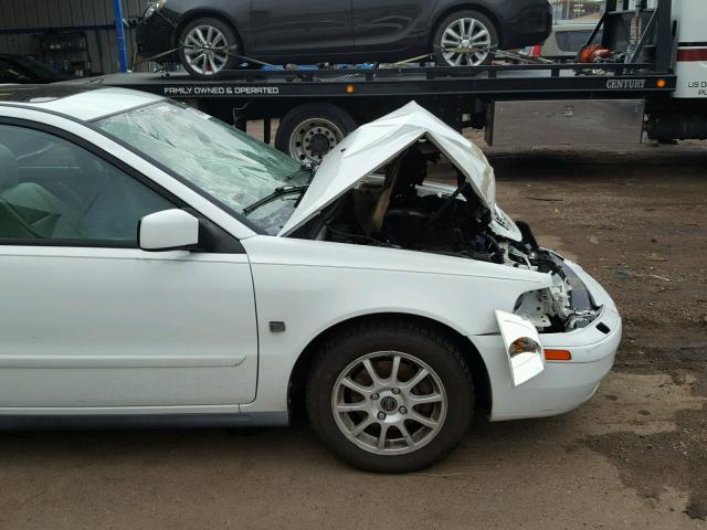 YV1VS29533F936345 - 2003 VOLVO S40 1.9T WHITE photo 10