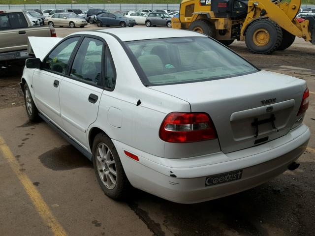 YV1VS29533F936345 - 2003 VOLVO S40 1.9T WHITE photo 3