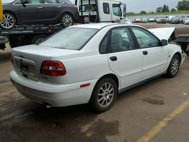 YV1VS29533F936345 - 2003 VOLVO S40 1.9T WHITE photo 4