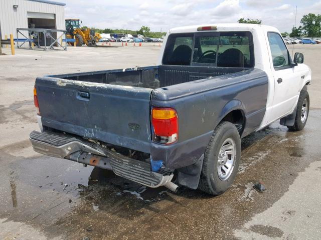 1FTYR10C5XUB88252 - 1999 FORD RANGER WHITE photo 4