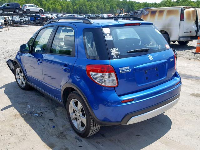 JS2YB5A30C6302687 - 2012 SUZUKI SX4 BLUE photo 3