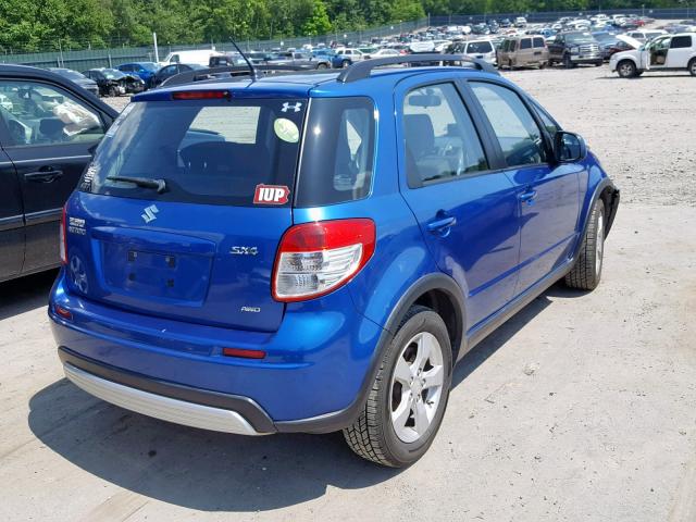 JS2YB5A30C6302687 - 2012 SUZUKI SX4 BLUE photo 4