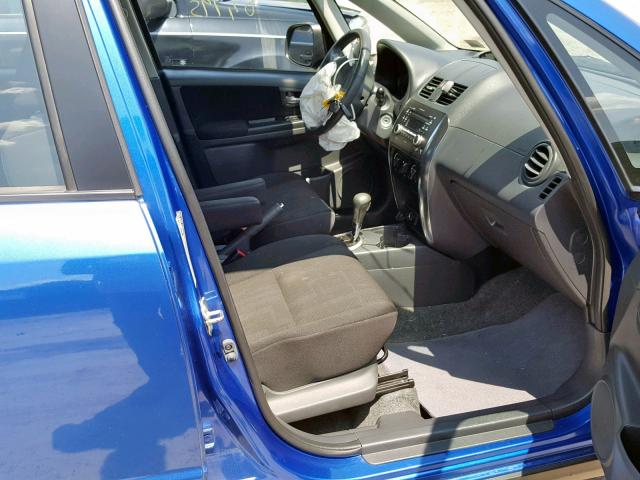 JS2YB5A30C6302687 - 2012 SUZUKI SX4 BLUE photo 5