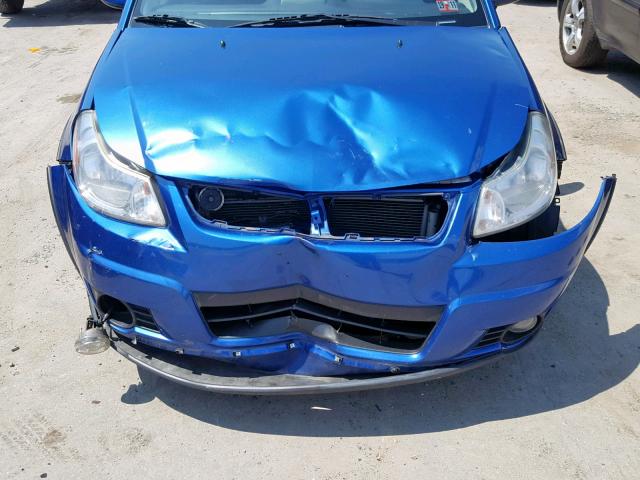 JS2YB5A30C6302687 - 2012 SUZUKI SX4 BLUE photo 9