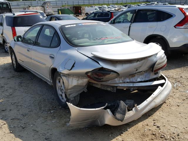 1G2WK52J82F145377 - 2002 PONTIAC GRAND PRIX SILVER photo 3