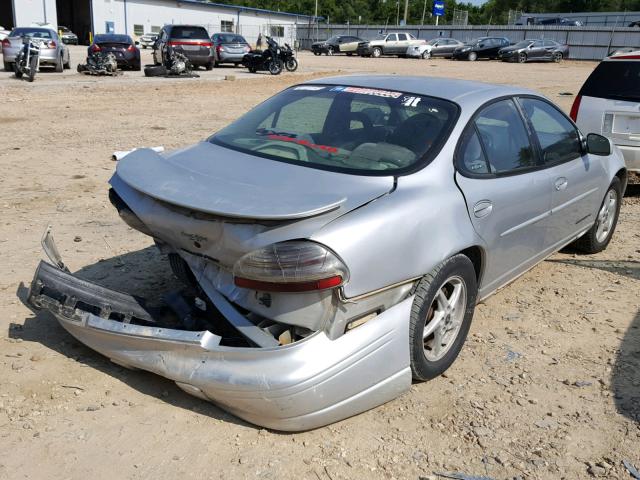 1G2WK52J82F145377 - 2002 PONTIAC GRAND PRIX SILVER photo 4