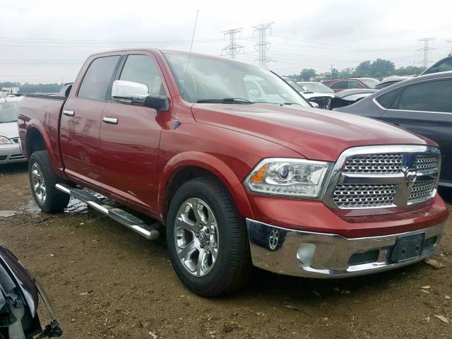 1C6RR6NT3DS673692 - 2013 RAM 1500 LARAM RED photo 1