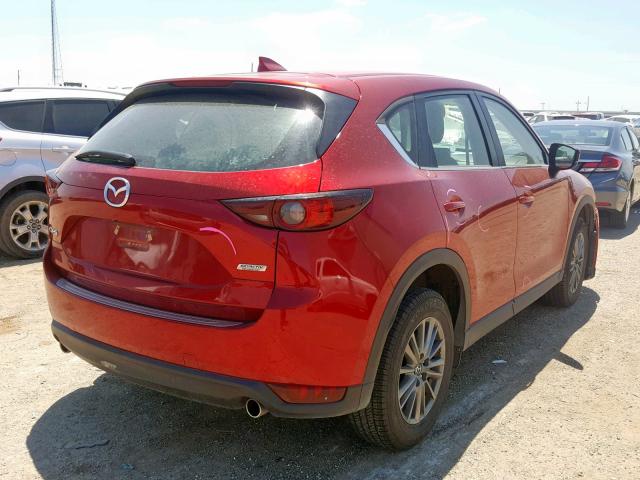 JM3KFABL8H0211826 - 2017 MAZDA CX-5 SPORT RED photo 4