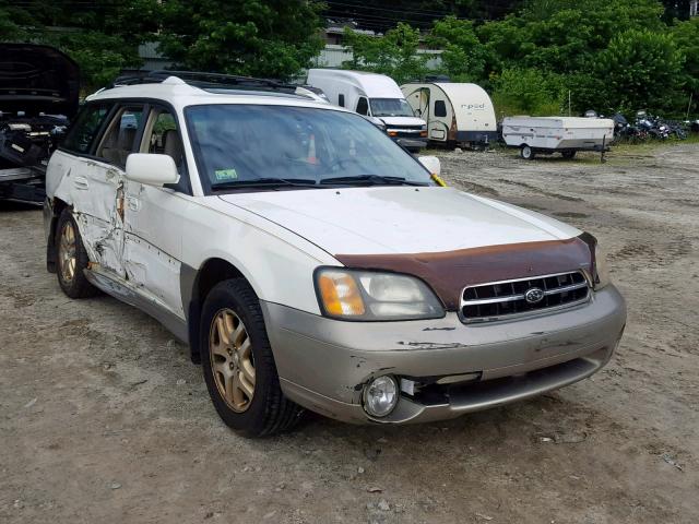 4S3BH6861Y7649449 - 2000 SUBARU LEGACY OUT WHITE photo 1