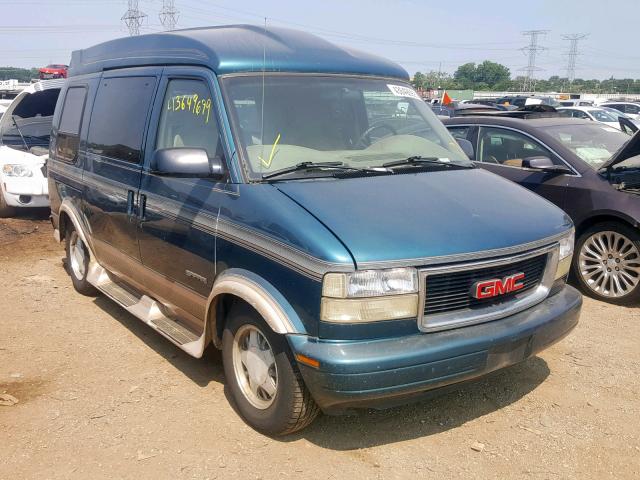 1GDDM19W2YB506461 - 2000 GMC SAFARI XT BLUE photo 1