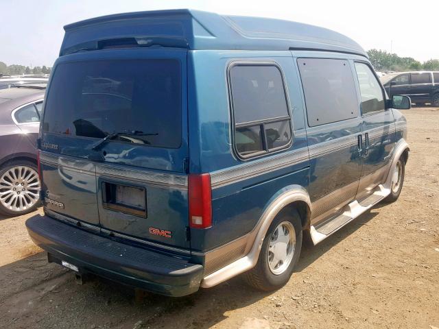 1GDDM19W2YB506461 - 2000 GMC SAFARI XT BLUE photo 4