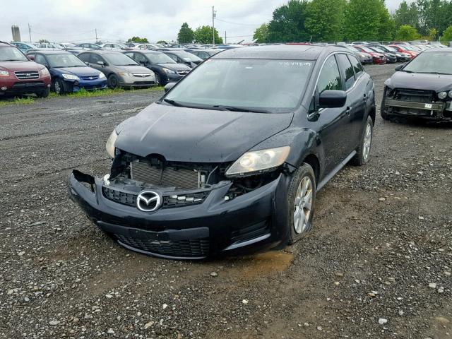 JM3ER293080196108 - 2008 MAZDA CX-7 BLACK photo 2