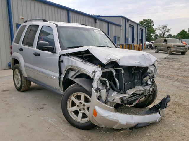 1J4GL58K36W184889 - 2006 JEEP LIBERTY LI SILVER photo 1