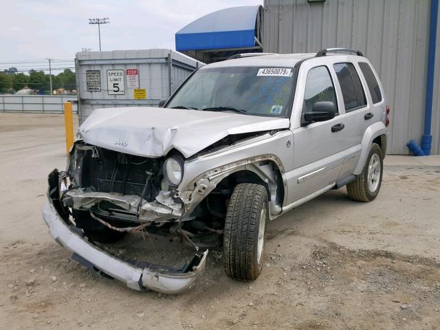 1J4GL58K36W184889 - 2006 JEEP LIBERTY LI SILVER photo 2