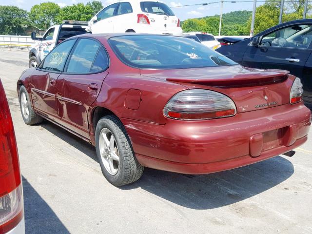 1G2WK52J63F181277 - 2003 PONTIAC GRAND PRIX BURGUNDY photo 3