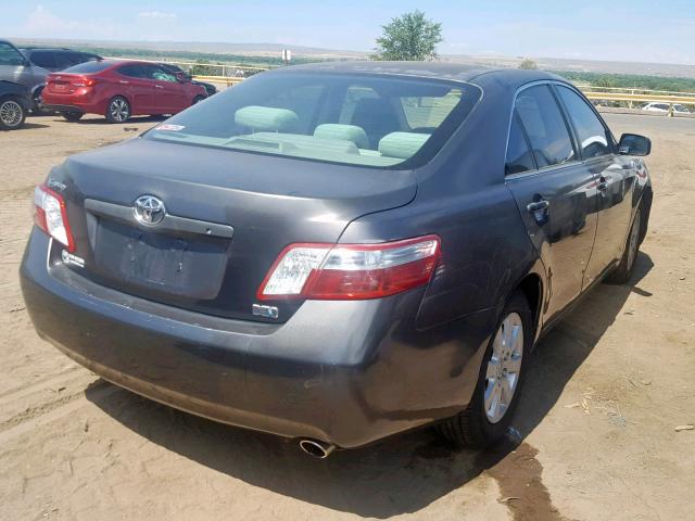 JTNBB46K873037854 - 2007 TOYOTA CAMRY NEW GRAY photo 4