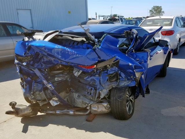 JHMFC1F75JX027021 - 2018 HONDA CIVIC EXL ლურჯი ფოტო 4